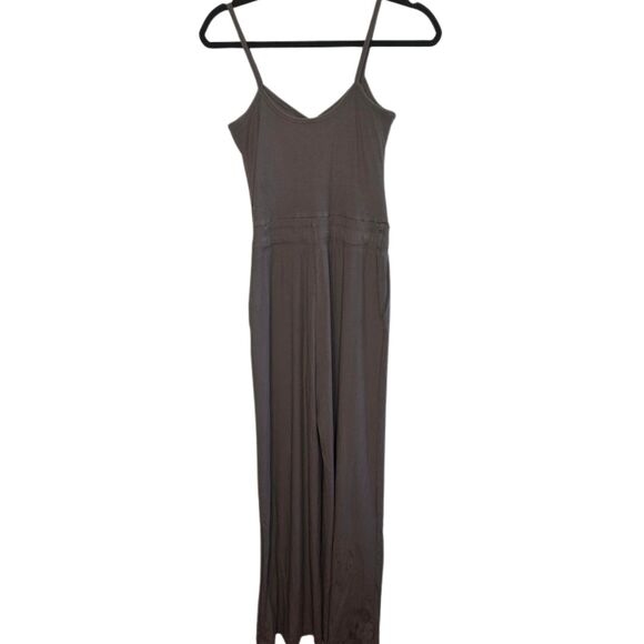 Vuori Pose Henley Jumpsuit Size Small Chocolate Athleisure $148.00 - Picture 5 of 11